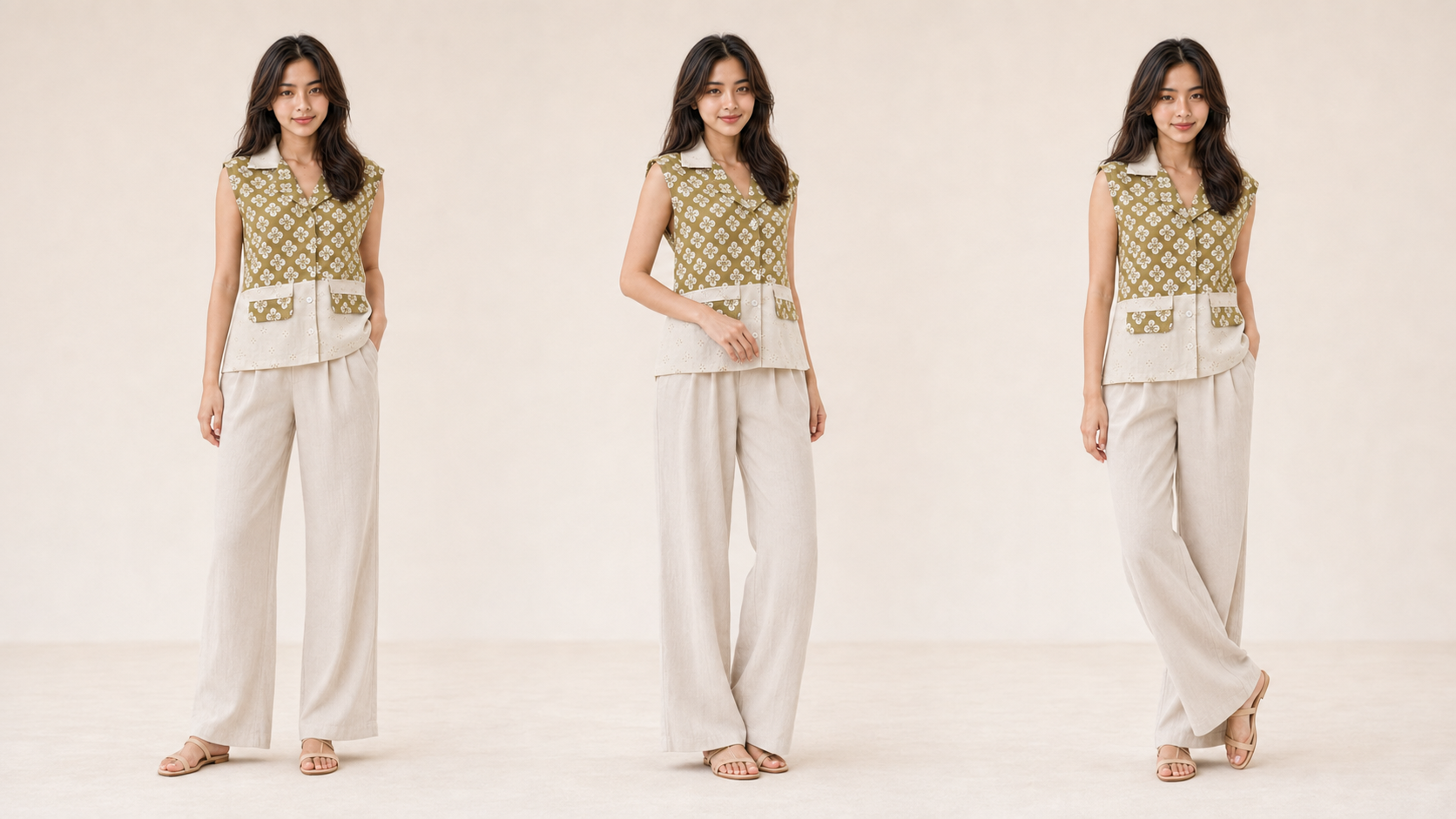 Melati Sleeveless Blouse