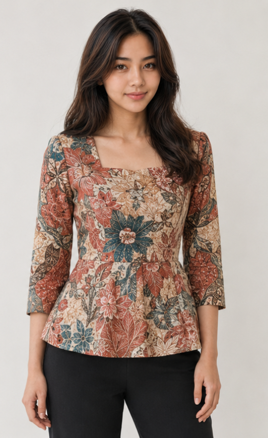 Sekar Peplum Blouse