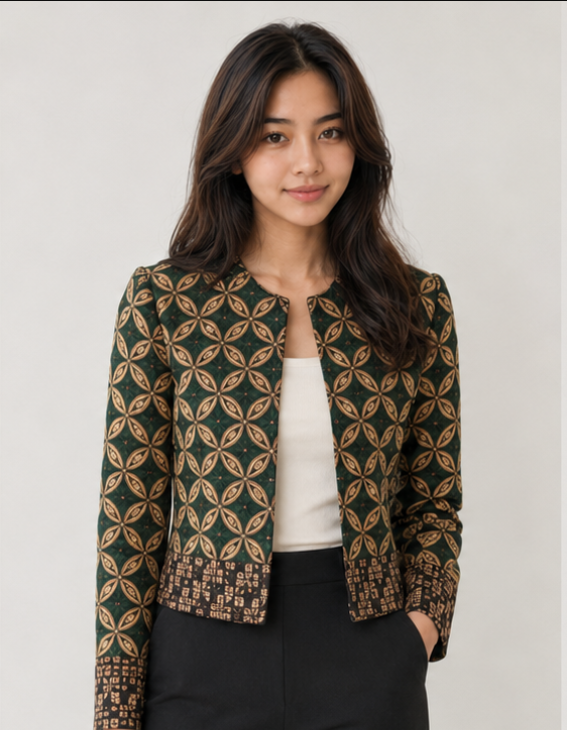 Kawung Cropped Outer